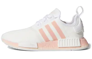 Adidas Originals NMD_R1 Lifestyle Women sneakers, white/light pink