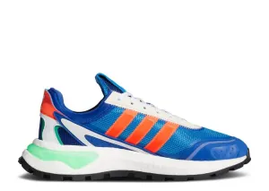 Adidas RETROPY P9 'BRIGHT BLUE SOLAR RED' sneakers, blue