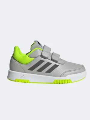 Adidas Tensaur 2 Boys Sportswear Shoes Grey/Lucid Lemon