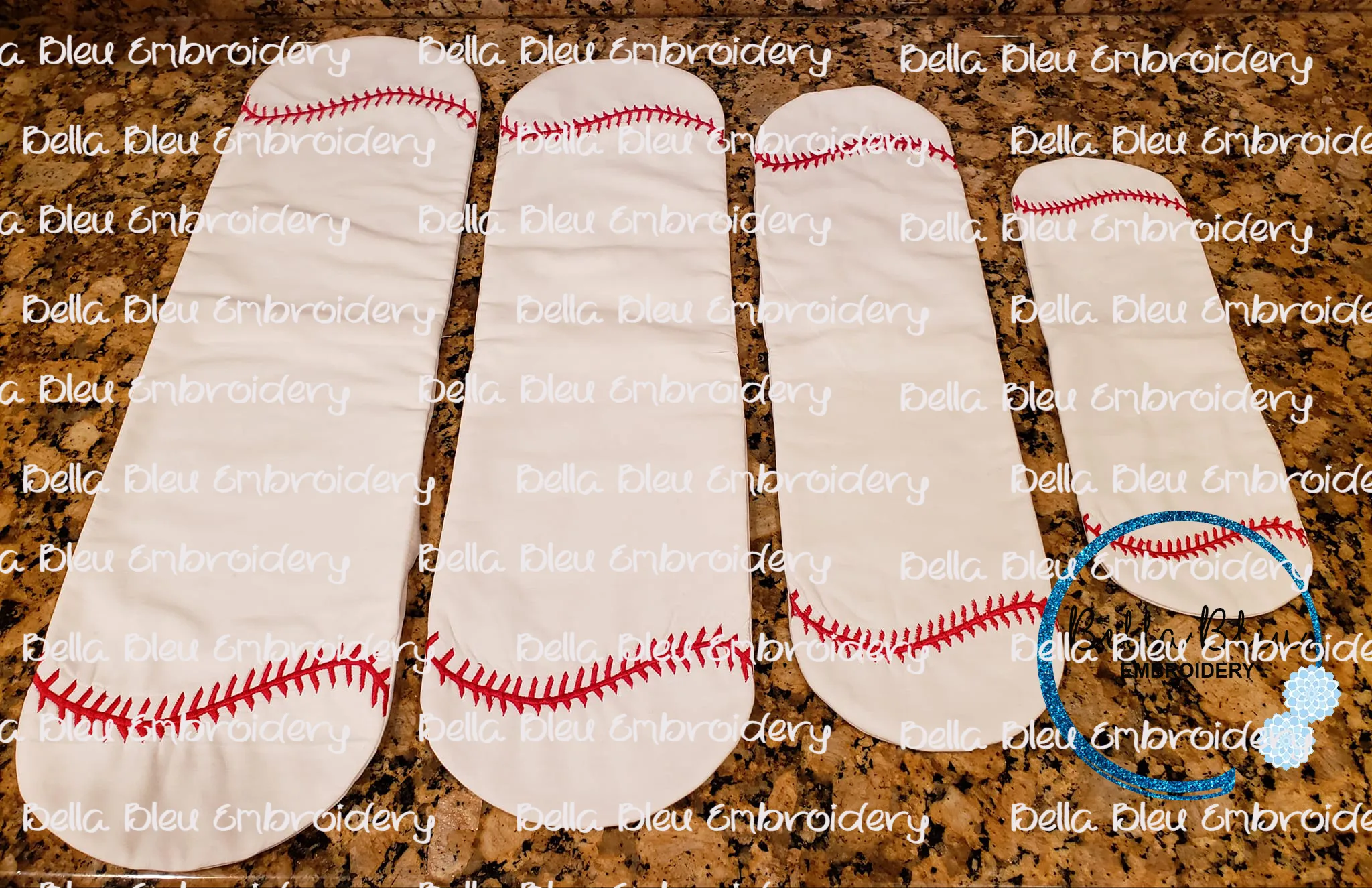 ITH Baseball Softball Burp Cloth 4 sizes