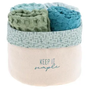 Karma Waffle Weave Dish Cloth Set