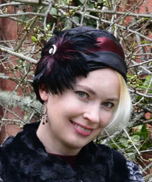 Lola Cloche Hat Style - Outback in Black (One Medium / One Large Left!)