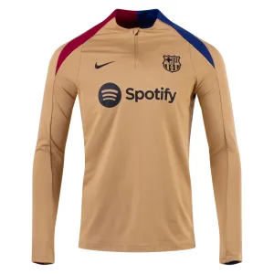 Nike FC Barcelona Strike Drill Top Jacket (Gold/Red/Black)