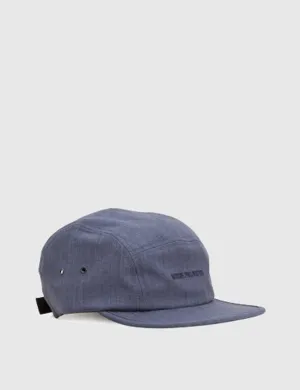 Norse Projects Chambray 5-Panel Cap - Navy