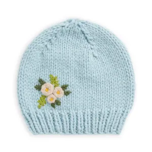 Patons Lovely Floral Knit Hat