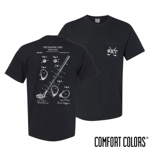 Phi Tau Comfort Colors Club Components Short Sleeve Tee